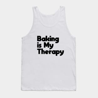 Baking Is My Therapy Tank Top